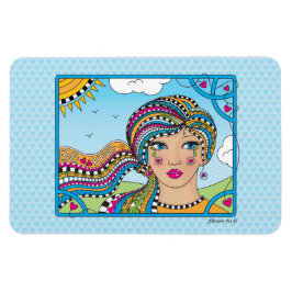 Wees vriendelijk_Flexibel Magnet 6 x 4 inch Magneet