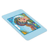 Wees vriendelijk_Flexibel Magnet 6 x 4 inch Magneet (Rechterzijde)