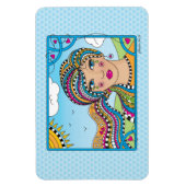 Wees vriendelijk_Flexibel Magnet 6 x 4 inch Magneet (Verticaal)