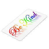 Wees vriendelijk flexibele magneet (Linkerzijde)