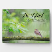 Wees Vriendelijk Fotoplaat (voorkant)