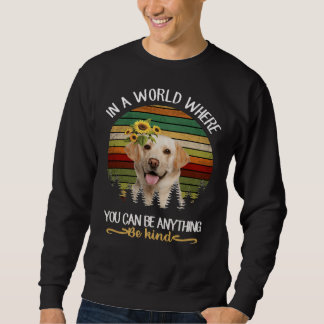 Wees vriendelijk hond labrador trui