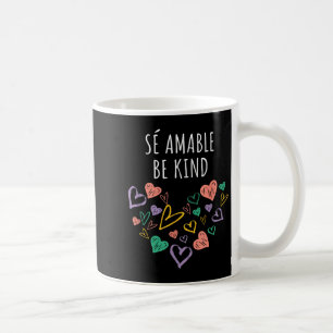 Wees vriendelijk in het Spaans See Amable Hearts V Koffiemok