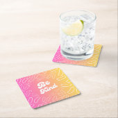 Wees vriendelijk inspiratie kartonnen onderzetters (Insitu)