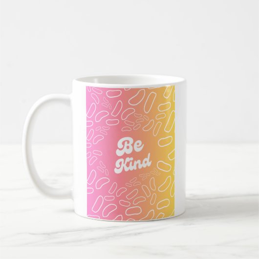 Wees vriendelijk inspiratie koffiemok (Links)
