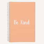 Wees vriendelijk Inspirerend school Notitieboek (Voorkant)