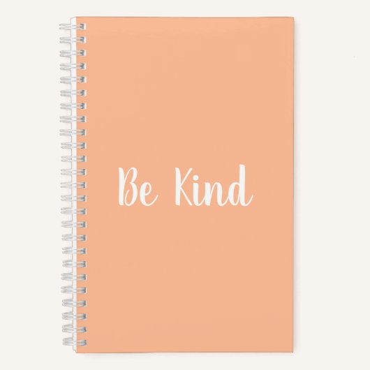 Wees vriendelijk Inspirerend school Notitieboek (Voorkant)