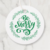 Wees vriendelijk | Jouw namen toevoegen Bedankjes Labels (Voorkant)