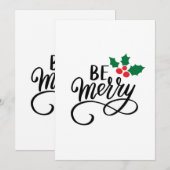 Wees vriendelijk kaart (Voorkant / Achterkant)