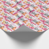 Wees vriendelijk; kies Happy All Season Gift Wrapp Cadeaupapier (Hoek)