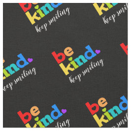 Wees vriendelijk kleurrijke regenboog aangepaste t stof