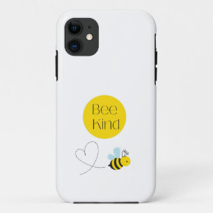 Wees Vriendelijk Knuffelige Cartoon Bij Hartspoor Case-Mate iPhone Case