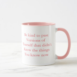 Wees vriendelijk koffie mok