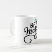 Wees vriendelijk koffiemok (Voorkant links)