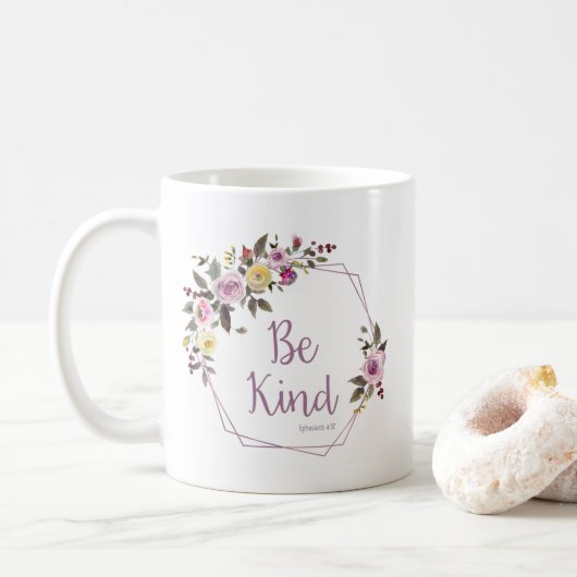 Wees Vriendelijk Koffiemok (Met donut)