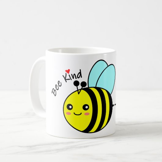 Wees Vriendelijk Koffiemok (Voorkant links)