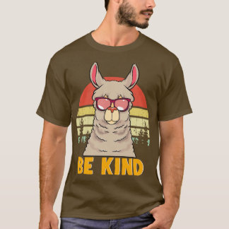 Wees Vriendelijk Lama Kies Vriendelijkheid AntiPes T-shirt
