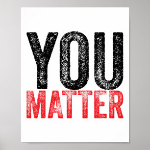 Wees vriendelijk mentaal gezondheidsbewustzijn je  poster