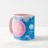 Wees vriendelijk mok (Voorkant links)