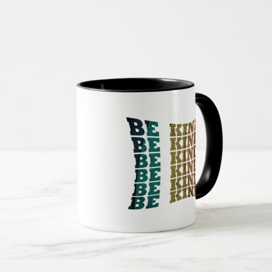 Wees vriendelijk mok (Voorkant rechts)