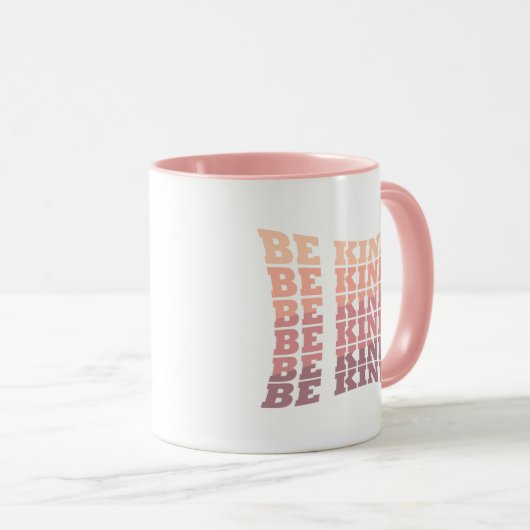 Wees vriendelijk mok (Voorkant rechts)