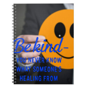 Wees vriendelijk Motivatie quote Notitieboek - Sho