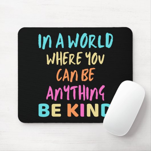 Wees vriendelijk muismat (Met muis)