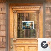 Wees vriendelijk, niet blind - Bumpersticker / vas Raamsticker (Huis Deur)