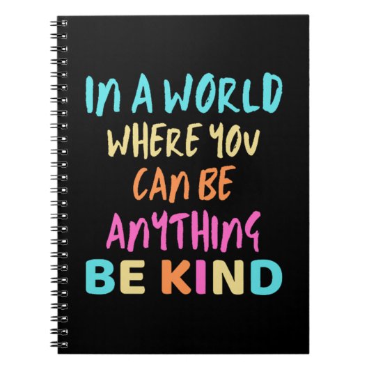 Wees vriendelijk notitieboek (Voorkant)