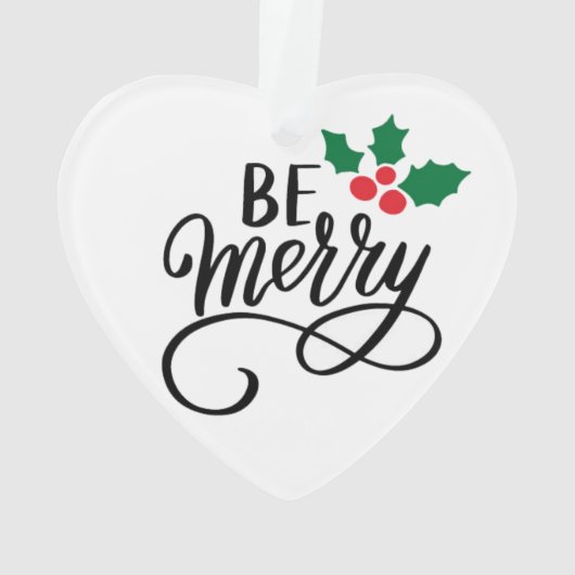 Wees vriendelijk ornament (achterkant)