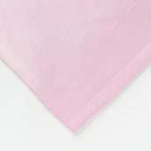 Wees vriendelijk paleis op de roze wolk fleece deken (Hoek)