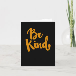 Wees vriendelijk positief quote Sticker Kaart