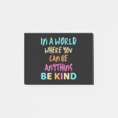 Wees vriendelijk post-it® notes (Voorkant)