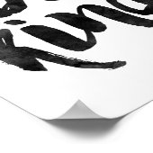 Wees Vriendelijk Poster (Hoek)