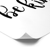 Wees vriendelijk Quote Typografie Inspirerend Kind Poster (Hoek)