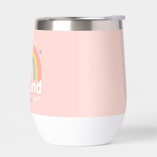 Wees vriendelijk - Rainbow Pastel Positivity (Links)