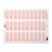 Wees Vriendelijk – Regenboog Pastel Positiviteit Etiket (Full Sheet)