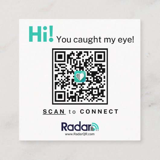 WEES VRIENDELIJK, SCHITTER HELDER! VIERKANT VISITE VIERKANTE VISITEKAARTJE (Achterkant)