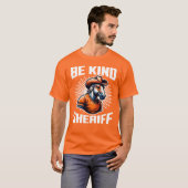 Wees vriendelijk Sheriff Cowboy T-shirt (Voorkant volledig)