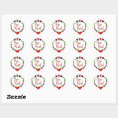 Wees vriendelijk Sticker blad (Vel)