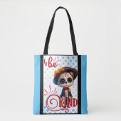 Wees vriendelijk Sugar Skull Tas (Voorkant)