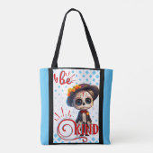 Wees vriendelijk Sugar Skull Tas (Achterkant)