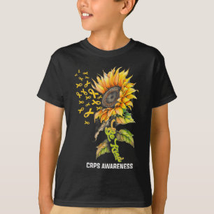 Wees vriendelijk Sunflower Crops Bewustzijn T-shirt
