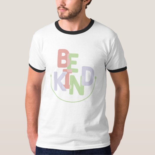 Wees vriendelijk T-shirt (Voorkant)