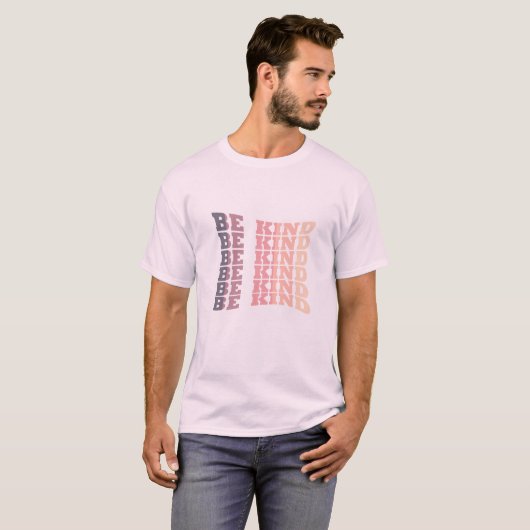 Wees vriendelijk t-shirt (Voorkant volledig)