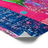 Wees vriendelijk tegen ons personeel alstublieft poster (Hoek)