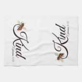 Wees vriendelijk   theedoek (Horizontaal)