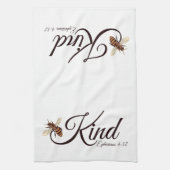 Wees vriendelijk   theedoek (Verticaal)