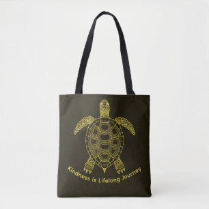 Wees vriendelijk tote bag