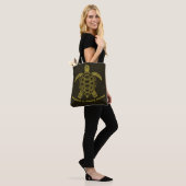 Wees vriendelijk tote bag (Op model)